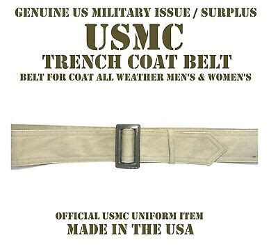 men's trench coat belt replacement.